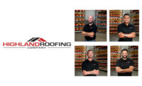 Highland Roofing hires four new construction managers for its Raleigh, N.C. office.