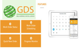 GSD’s new field management program is web-based and accessible to employees and subcontractors alike (home screen image pictured).