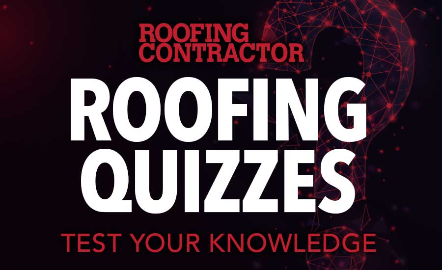 The Roofing Contractor Quiz Page