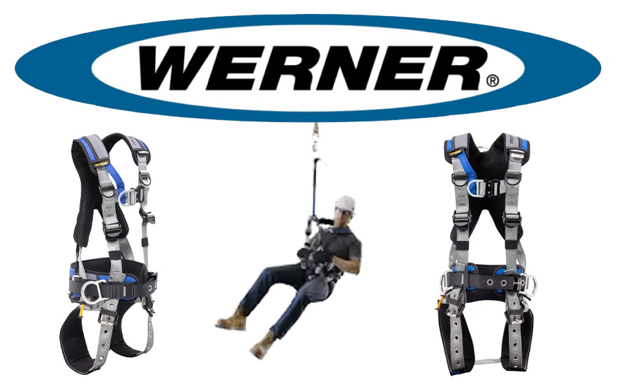 Werner introduced the ProForm Switchpoint for its ProForm SP Full Body Harness to create a self-rescue system (pictured).