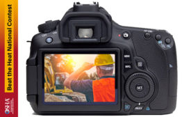 OSHA is holding its second annual ‘Beat the Heat’ contest, asking employers and employees to submit photos of how they are handling heat safety this summer. (Picture of a camera.)