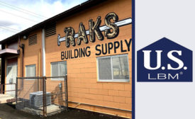 US LBM Buys Raks Building Supply.