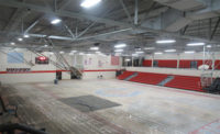 A picture of the gymnasium at Glencliff High School in South Nashville, Tenn.