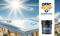 NanoTech’s Next Generation Cool Roof Coating (product pictured).