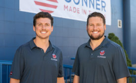 Gunner President Andrew Prchal and CEO Eddie Prchal 