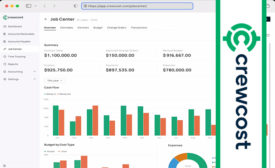 CrewCost construction accounting software.