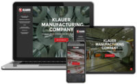 Klauer Manufacturing allows contractors to connect and get educated in several ways.