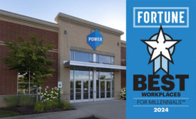 The exterior of Power Home Remodeling's office at the Pittsburgh International Business Park.