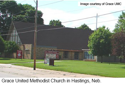 Grace United Methodist Church in Hastings, Neb. (image)