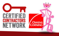 Owens Corning partners with Certified Contractors Network for Owens Corning Roofing Contractor Network members.