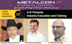 Rob Haddock, Ricardo Barroso and David Stahler of S-5! Will be hosting education sessions at METALCON 2024 next month in Atlanta.