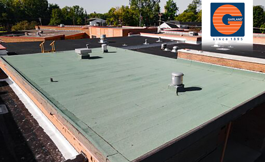 Garland’s StressPly Legacy FR Mineral is a revolutionary product in roofing sustainability.