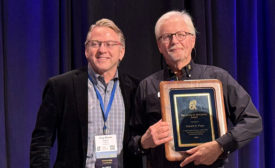 Bob Pope was awarded the MRCA's 2024 James Q. McCawley Award.