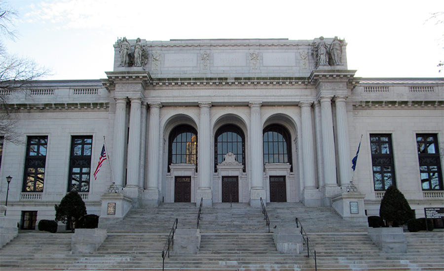 The Connecticut Supreme Court building.