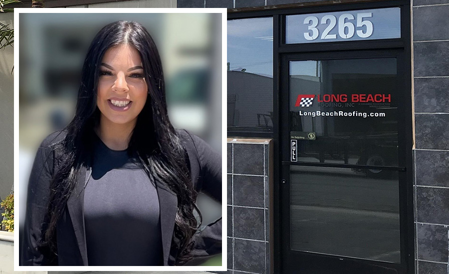 Elayne Padron (pictured) has been promoted to branch manager at Long Beach Roofing, Inc., in Signal Hill, Calif.