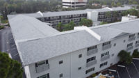 A roofing project in the French Quarter