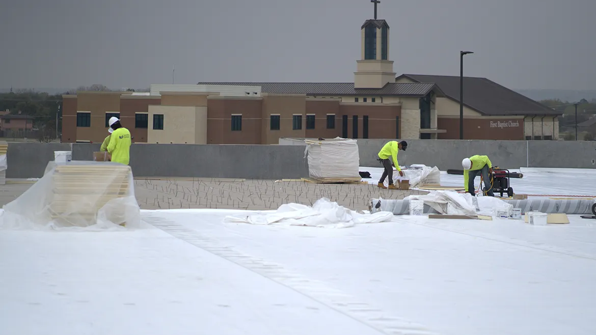 Hobby Lobby Reroofing