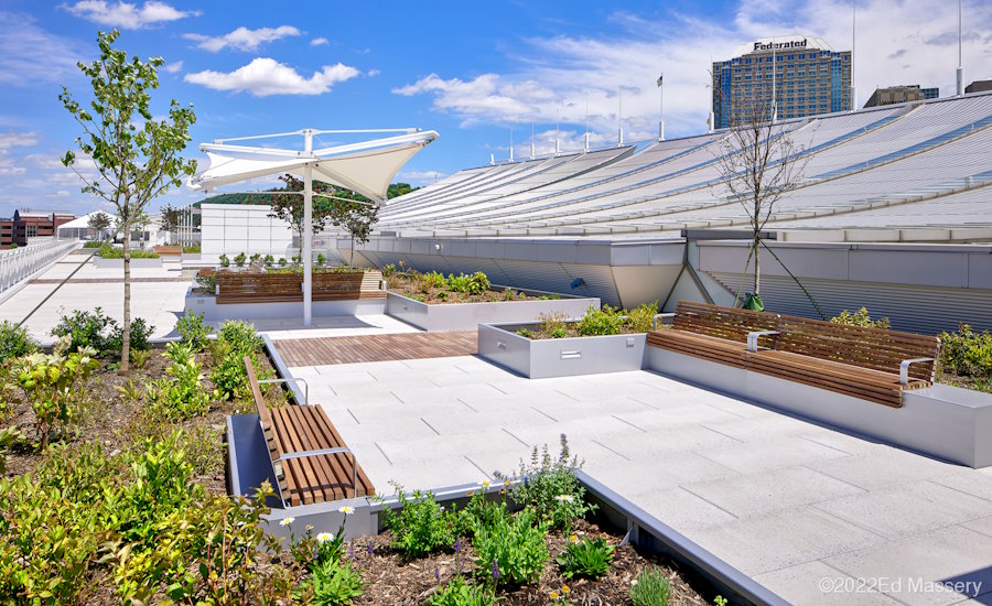 David-L.-Lawrence-Convention-Center-DLCC-Green-SBS-Teranap-Parapro-Pavers-green-roof