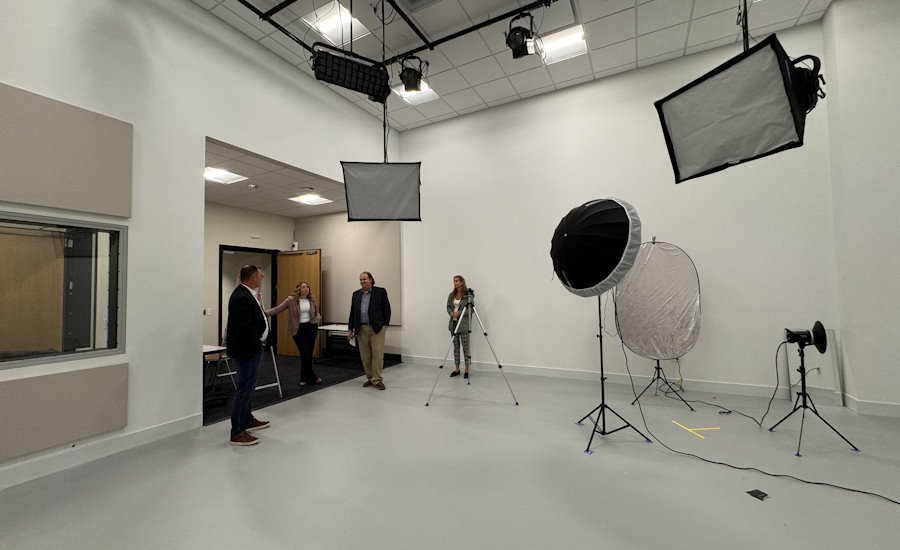 ABC Supply Learning Center filming room