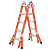 Multi-Position Fiberglass Pro Ladder 1