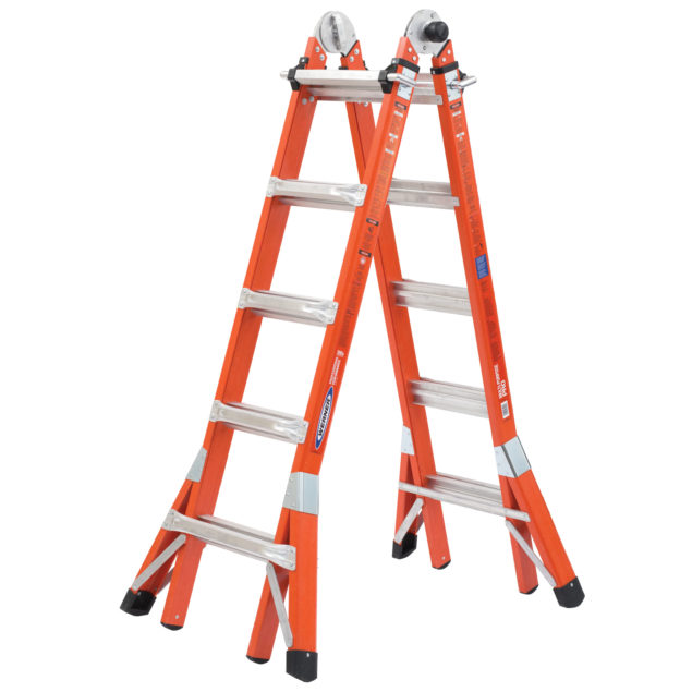 Werner Introduces Multi-Position Fiberglass Pro Ladder | 2018-10-17 ...