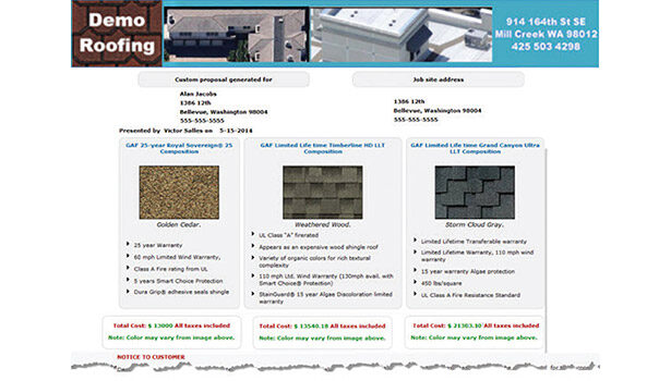 Product Focus: Roofing Software | 2014-07-01 | Roofing Contractor