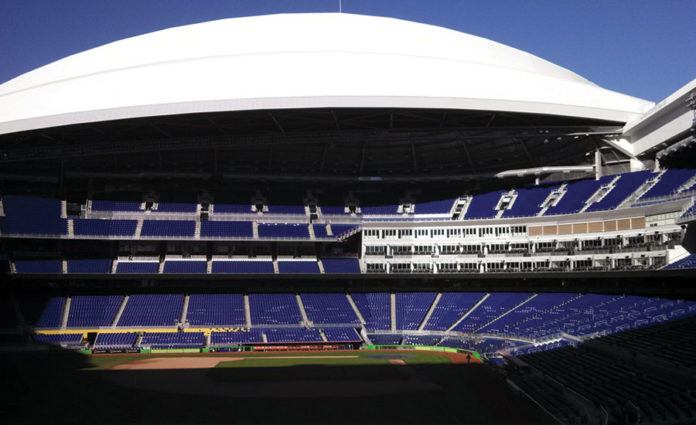 loanDepot park on Instagram: It's a beautiful day and the roof is