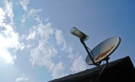 roofers and satellite dishes