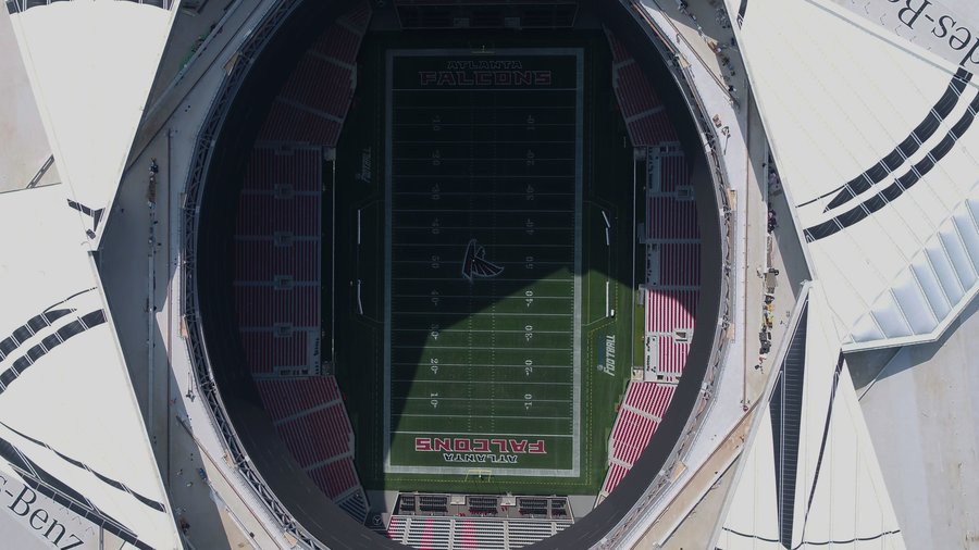 The inside story of the modern marvel that is the Mercedes-Benz Stadium roof