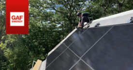 Solar roof massachusetts GAF Energy