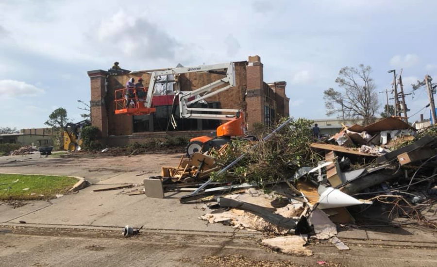 Roofing Contractors Working Hard to Battle Hurricane Laura Devastation ...